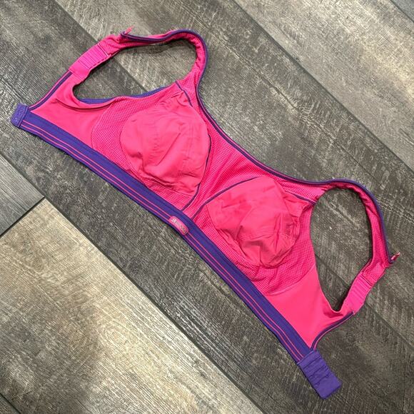 Shock Absorber Women's Ultimate Run Bra Pink Purple - Picture 6 of 10